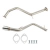 Torchbeam Exhaust Stainless Steel Exhaust System Kit compatible with 2017-2018