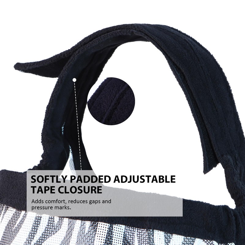 Harrison Howard Cattle Livestock Fly Mask Breathable Mesh Padded Edging