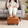 BAKSEA Small Foot Stool Under Desk Foot Stools Ottoman Footstool