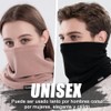 Kit 2 Piezas Bufanda para Hombre y Mujer, Mascarilla Calentadora