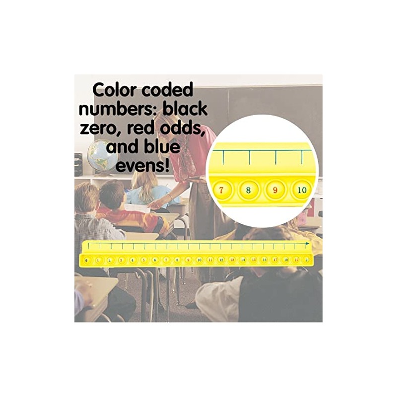 Number Line Pop It Board