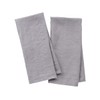 Gray Dishtowels, 100% Pure Linen Hand Towels (18 x 28