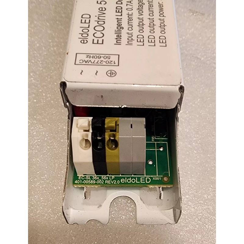 ELDOLED ECODRIVE 568/L SETTABLE DIMMABLE LED Driver 50 Watt 60