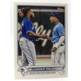 2022 Topps Baseball Card Vladimir Guerrero Jr. Slugger Reunion #329 Check List