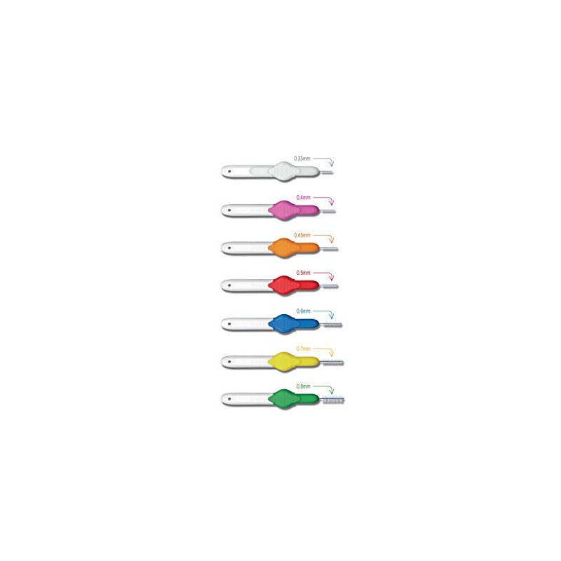 Stoddard Icon Interdental brushes, Size 4, 16-Piece