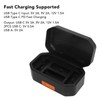 4200mAh Mic Wireless Charging Case 3 Channels Quick Charging with