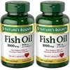 Nature's Bounty Fish Oil (Odorless) 1000 Mg, 240 Softgels (2 X 120 Count Bottles)