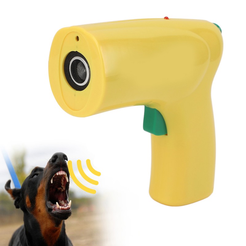 Dog Bark Deterrent Device 25KHZ Ultrasound Barking Control Handheld Dog