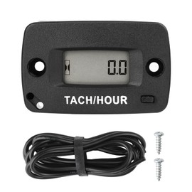 NInE-ROnG Tacho/Hour Meter with Maintenance Timer,Ease of Installation, Waterproof IP68,Use for Motorcycle Dirt Bike
