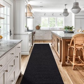 Gotohipi Runner Rug 6x9 Indoor Outdoor Utility Carpet,Area Rugs with Non Slip Rubber Backing for Hallway Kitchen Entryway Balcony Garage Stair Laundry Room