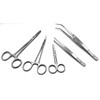 Medical Student's needle holder and Forceps tools Kit FI-MS-05, Autoclave