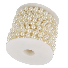 Pearl Chain Garland Rose Pearl Bead Roll Pearl Wire Beads Curtain Decoration Wedding