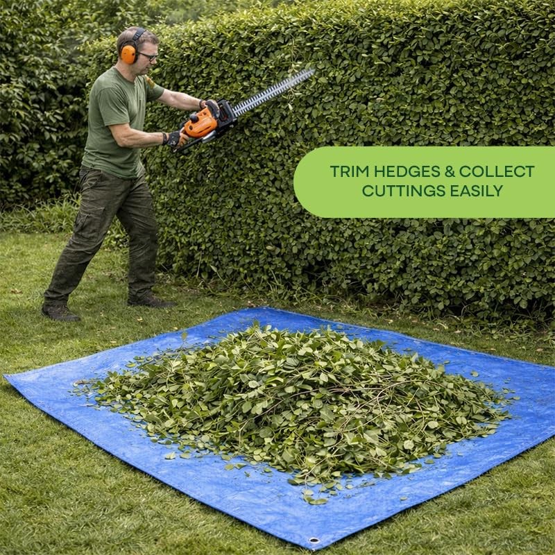 500L Heavy Duty Garden Waste Bag with Waterproof Car Boot