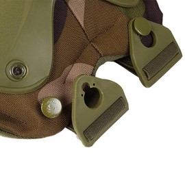 Knee Pads Elbow Pads Khaki Python Universal Protection Knee Elbow Protector Anti-Collision Outdoor Safety Knee Brace for Cycling Hiking Skating