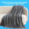 CZZZ Cooling Blanket Throw XL 50"x70" Size for Hot Sleepers,