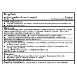 Fisherman's Friend Original Extra Strong Menthol Lozenges, 40 Lozenges Per Bag (Pack of 9)