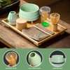 KBIBCK Matcha Tea Set, 6pcs Matcha Whisk Set, Matcha Ceremony