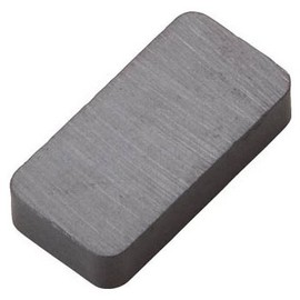 TRUSCO TF20K-10P Ferrite Magnets, 0.8 x 0.4 x 0.2 inches (20 x 10 x 4 mm), Pack of 10