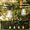 FOOMAN LED Outdoor String Lights, 50FT Outside Waterproof Patio Lights