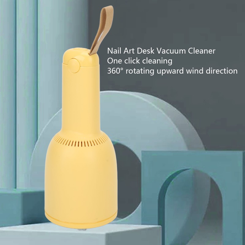 Nail Dust Collector Professional Portable Strong Suction Desktop Vacuum Cleaner