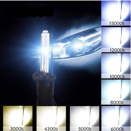 Headlight - BOOMBOOST HID Bulb Xenon Bulb Genuine Replacement 55W H3 12V 8000K HID Bulb