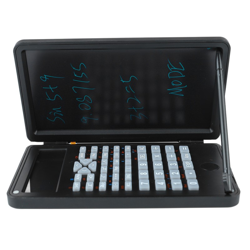Scientific Calculator Two Row LCD Display Writing Tablet Sensitive Multifunction