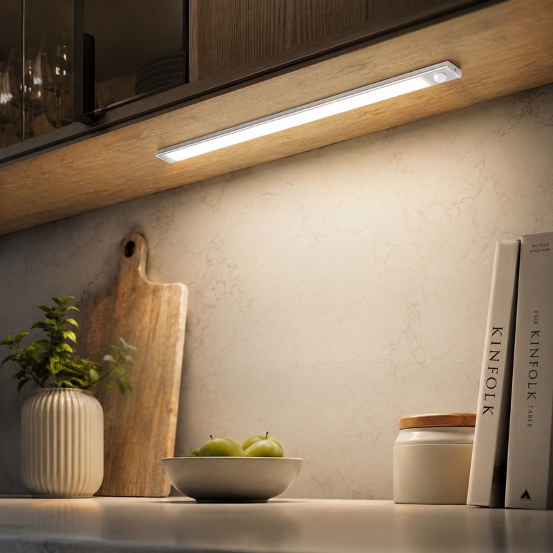 Rechargeable Motion Sensor LED Light Bar for Cabinets – Magnetic