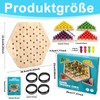 Kaisibum Triangle Geometry Board Game, Interlocking Wooden Board Game, 2