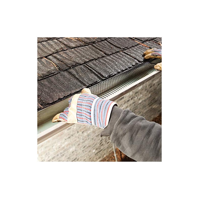 Frost King VX6206 VX620 6" x20' Plastic Gutter Guard, 6