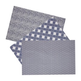 jojofuny 3 Sheets Bohemian DIY Sewing Fabric Versatile Patchwork Material for Clothes Bags Quilting and Crafts Durable Washable for Handmade Projects