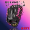(Amazon.co.jp Exclusive) Zett BRGB35370Z Soft Baseball Glove (Glove), Fine Play,