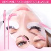 Lash Shampoo Espuma Limpiadora Para Extensiones De Pestañas Rosa