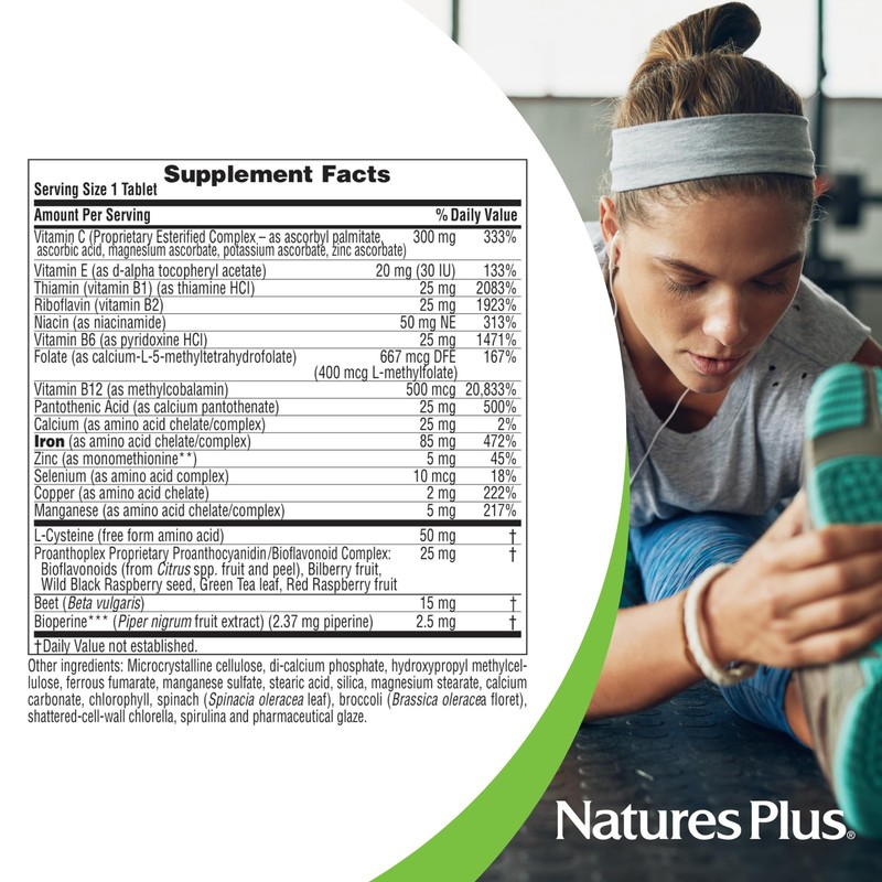 Natures Plus Nature's Plus - Hema-Plex Iron, 30 Sustained Release