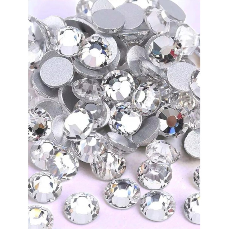 A4f Solutions 1440pzs Pedrería Cristal Blanco Para Uñas Decoración Ss4