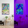 Scorpio Posters Wonderland - Flocked - Blacklight Poster - 23"