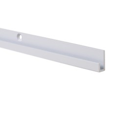 STAS j-Rail max Art Gallery Hanging System - Covers 6.56 ft of Wall Space - Art Display Rail for Museum & Gallery Picture Rail Complete Kit with Installation Hardware (White Rails)