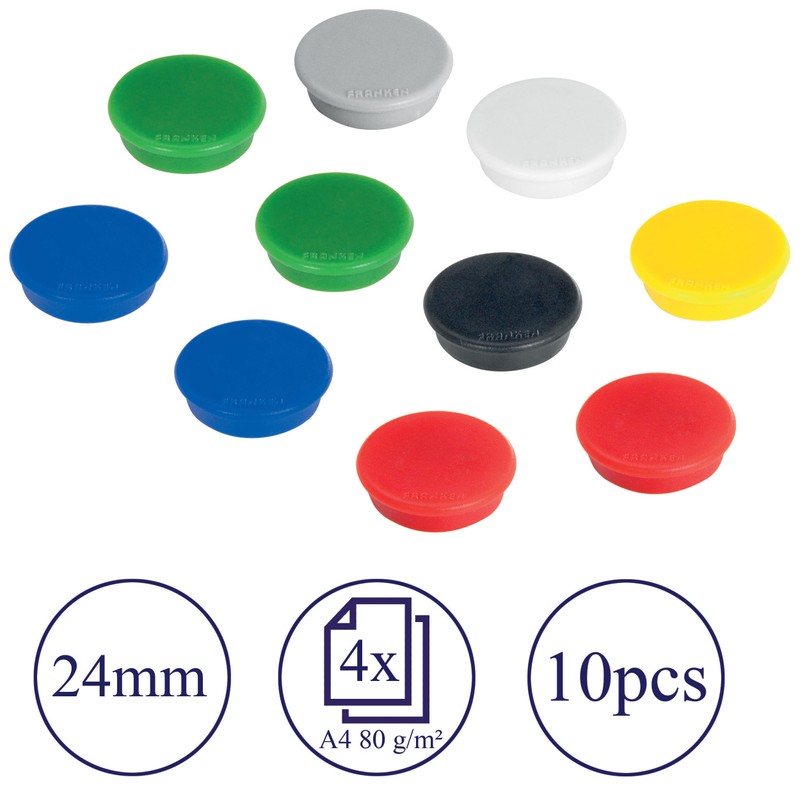 Franken HM20 99 Magnet (24 mm 300 g), assorted colours