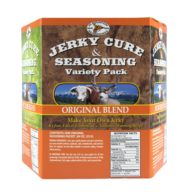 Hi Mountain Jerky Seasoning and Cure Kit | VARIETY PACK