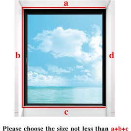 AOUQEE Window Air Conditioning Seal, Air Con Window Kit, Air Conditioning Window Seal, Air Conditioner Window Kit for Mobile Air Conditioning, 500 x 45 cm