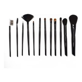 Set Brochas Nefertary Professional Tools 12 Piezas Cerdas Naturales