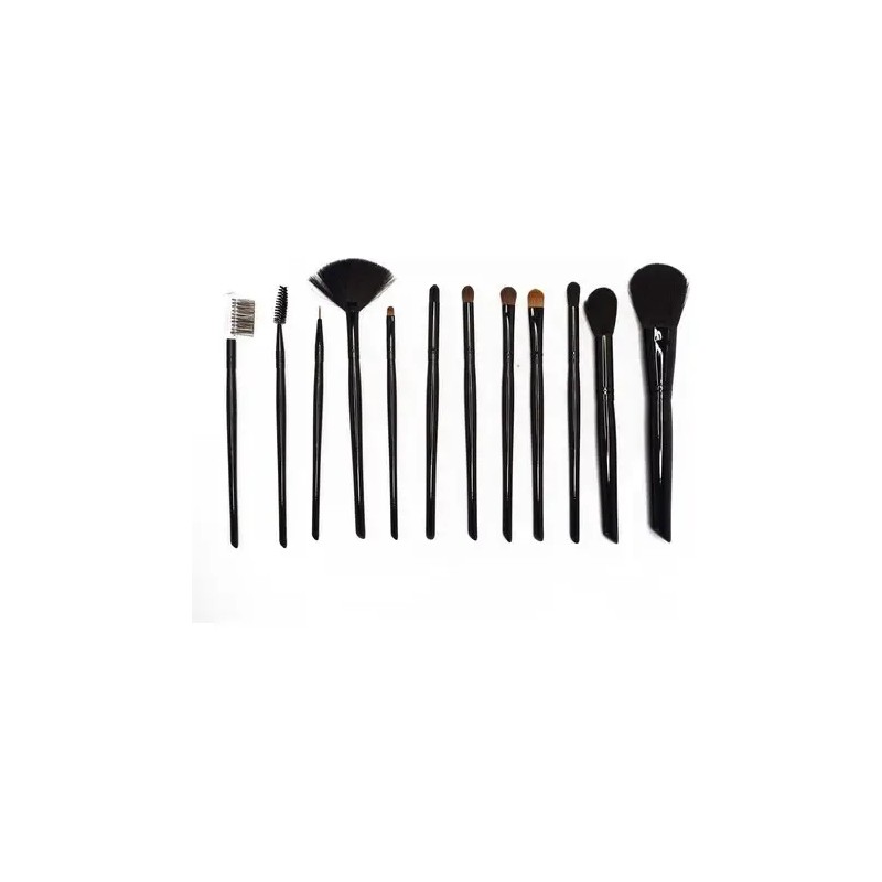 Set Brochas Nefertary Professional Tools 12 Piezas Cerdas Naturales