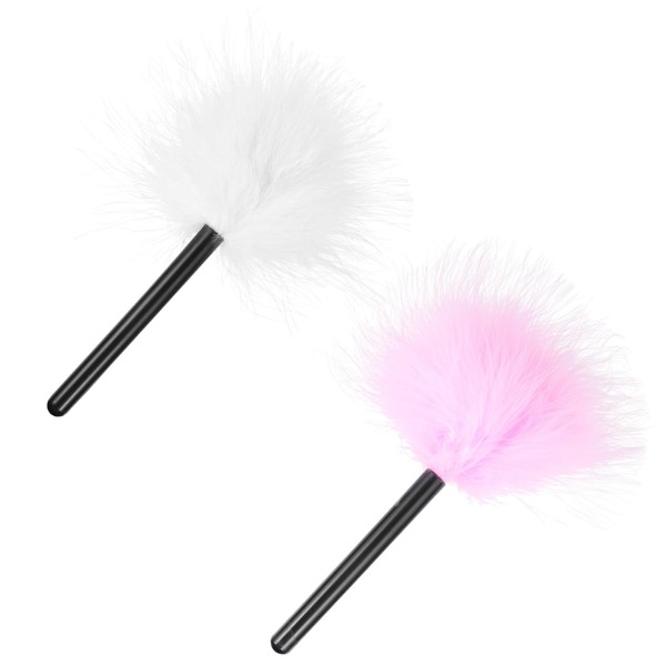 PACKOVE 2pcs Fluffy Facial Powder Puff Soft Cosmetic Makeup Applicator
