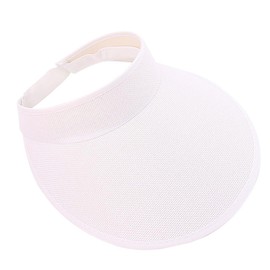One Limitation CP512 Wide Brim Long Visor, Sun Visor, Hat, Outdoor, Women's, white