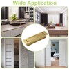 UFURMATE Flush Mount Door Pull, 2 Pieces 304 Stainless Steel