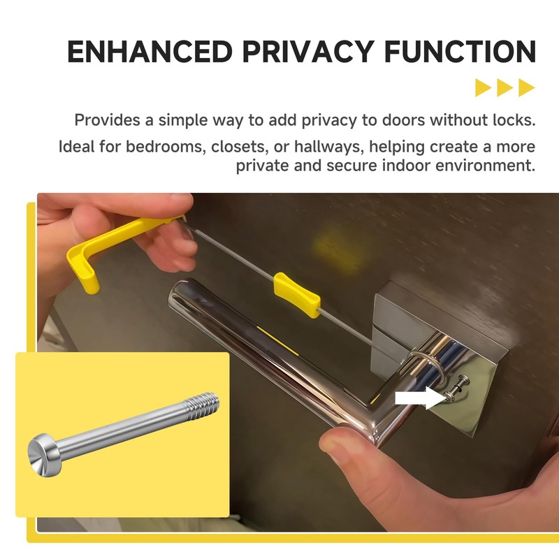1-Pack Door Handle Privacy Pin Compatible with Emtek EMPP Closet