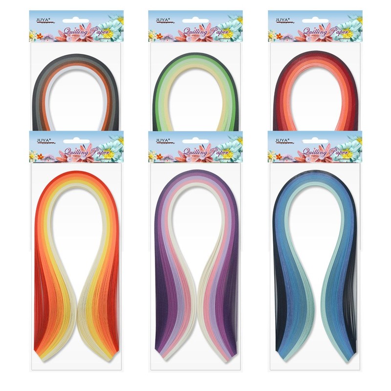 Juya (zyuya) kuiringukitto 600 Sheets Paper 30 Kinds of Gradient Color Length