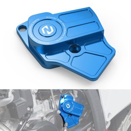 NICECNC Motorcycle TPS Throttle Sensor Guard Compatible with Husqvarna 125 250 300 TC TX 2023-2024 150 250 300 TE 2024,See Fitment Aluminum Blue