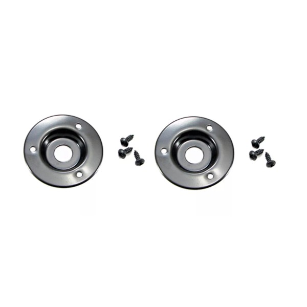 Penn Elcom (2 PACK) PENN ELCOM 1561BK Black Steel Recessed
