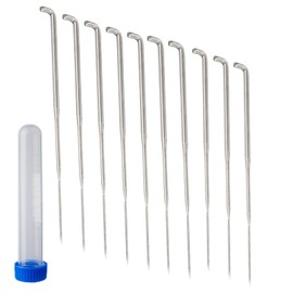 10 Pcs Needle Felting Kit, Wool Felting Needles Tool Replacement Needle Felting Supplies Needle Pocked Felting Tool with Box for Patch Work Embroidery Household, 3.39 in