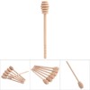 50Pcs/set Household Wooden Jam Honey Dipper Jar Dispensing Collecting Stirring